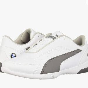 Puma x BMW M Motorsport Kart Cat III Sneaker, White-Smoked Pearl